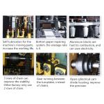 Grey / White High Speed Paper Cup Machine , PLC Paper Cup Making Machine for sale