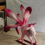 Electronic Handcrafted Realistic Creatures Chinese Mythology Animal Nine Tailed Fox