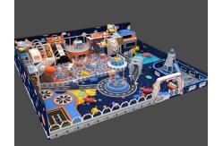 China Large Naughty Castle Ages 3 - Ages 15 Indoor Adventure Park Playground Structure supplier