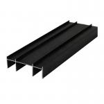 0.8mm 6063 Aluminium Door Profiles Sectional Anodized Surface for sale