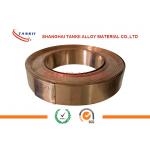 0.2 X 20mm Cube2 Beryllium Copper Alloy Bronze Strip For Contacts Spring for sale