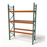 Industrial Warehouse Teardrop Pallet Rack Corrosion Protection Steel Pallet Shelving for sale