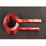 Thermal Rating 180 - 220 Nature Color Flat Enameled Copper Wire Rectangular Magnet Winding Wire for sale