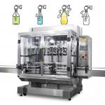 Compact Gravity Filling Machine High Precision Liquid Bottle Filling Machine Customized for sale