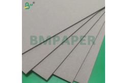 China 2mm Recycle Pulp High Stiffness Double Side Grey Cardboard Sheets supplier