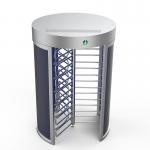 Rfid Card Reader Full Height Turnstile Double Lane For Security Airports
