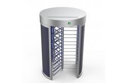China Rfid Card Reader Full Height Turnstile Double Lane For Security Airports supplier