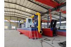 China Dredging 10m Depth Small Sand Dredging Ship With Cummins Marine Engine supplier