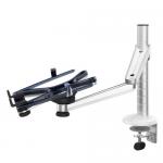 Office Desktop Stand Holder Adjustable 360°Rotation With Aluminum Alloy Two Arms