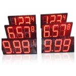20 Inch Digital Gas Price Signs Led , Gas Price Led Sign Ultra Brightness for sale