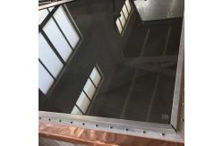 China 2 Glasses Rf Shielded Windows For Mri Shielding Brass Mesh Inside supplier