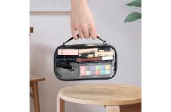 China Small Shockproof Travel Transparent Cosmetic Bag Organizer With Zipper supplier