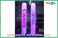China Advertising Inflatable Pillar Column Lighting Decoration With Logo Printing supplier