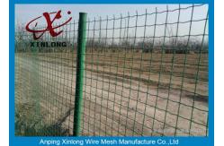 China Commercial Horizontal Fence Panels , Holland Wire Mesh PVC Coated supplier