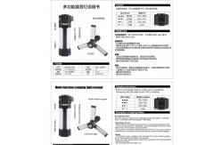 China Folding Hanging Outdoor Camping Flashlights Multi Functional High Bright USB Emergency Charging supplier