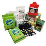 250gsm Cardboard Hemp CBD Paper Box Packaging With Logo for sale