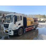 Used 2022 Sany Truck Mounted Concrete Pump Truck with 100 m3/h Productivity and 9185*2500*3040mm Dimensions for sale