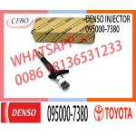 Common Rail diesel fuel Injector 23670-30240 095000-7380 for Diesel engine for sale