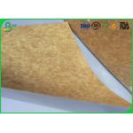 Stretching Resistance Kraft Liner Paper 400gsm 450gsm In Sheet / Roll Packing for sale