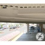 Flame Resistant Bird Proof Net Non Conductive Pigeon Safety Nets 1-1/8