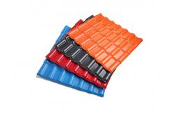 China Plastic Synthetic Resin ASA PVC Corrugated Roof Tile Fire Resistant supplier
