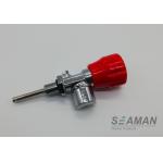 Gas Cylinder Valve High Pressure SCBA First Valve With Meter