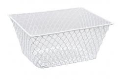 China Plain Weave 300mm Length 200mm Width Wire Mesh Storage Baskets supplier