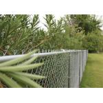 Galvanized Chain Link Fence Fabric Metal Panels & Barricades 11-1/2 Gauge for sale