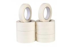 China Precision Painting White Crepe Paper Masking Tape With Pressure Sensitive Adhesive supplier