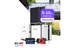China 3kW 5kW 10kW Off-Grid Solar Power System with Lithium Battery supplier
