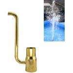 Brass Cup Bubble Water Fountain Jet Nozzle Pond Fountain Nozzles Sprinkler Heads for sale