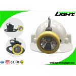 7.8Ah Li - Ion Battery Mining Cap Lights USB Charger 10000lux Brightness Hard Hat Lamp for sale
