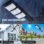 WaterProof Solar Street Light IP65 Integrated Solar Street Lamp With Radar Sensor