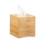 Bathroom Wooden Tissue Holder Square Tissue Box Easy Cleaning FDA Approved for sale