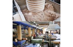 China Uniform Size Moulded Wood Shavings Pallet Block Machine supplier