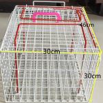2mm wire mesh outdoor metal pvc coated galvanized pet display cage for sale