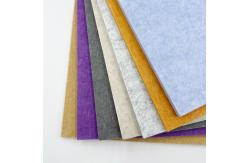 China Eco Friendly Sound Acoustic Panels 9mm 12mm Thick Polyester Fiber Acoustic Panels supplier