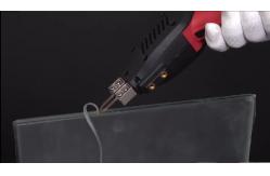 China Handheld Air Cooling Hot Cutter For Glass Scraper Glue supplier