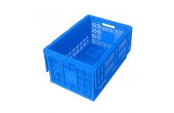 China 100% Virgin Polypropylene Plastic Pallet Boxes / Collapsible Plastic Box Attached Lids supplier