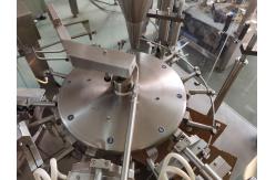 China Eight Station Powder Pouches Packing Machine Multipurpose With Screw supplier