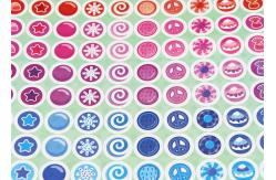 China Self Adhesive Paper Sticker Book For Kids OEM Offset Printing Pattern Logo supplier