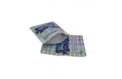 China Customized Mylar weed Bags Odor Resistant With Zipper Resealable supplier