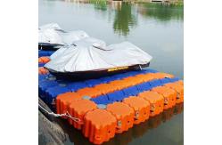China Stable Low Maintenance Black Rectangular Plastic Pontoon supplier