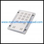 14 Key Metal Ss 304 Backlit Numpad Waterproof Silicone for sale
