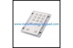 China 14 Key Metal Ss 304 Backlit Numpad Waterproof Silicone supplier