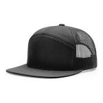 56CM 7 Panel Trucker Cap Richardson Blank Flat Brim 958 Snapback Hat For Men for sale