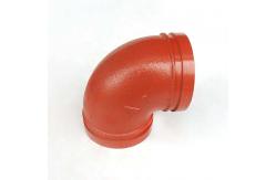 China CE9001 Iron Fire Sprinkler System Pipe Fittings , 12inch fire pipe coupling supplier