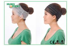 China Elastic Polypropylene Disposable Hair Bands For Ladies Breathable And Comfortable supplier