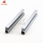 Natural Silver Furniture AluminIum Profiles For Kitchen Cabinet for sale