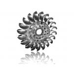 Stainless Steel Or Steel Hydro Turbine Runner With Customized Blade Height for sale